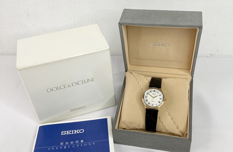 SEIKO DOLCE 買取事例から学ぶ高価買取のコツ | 買い取るゾウさん